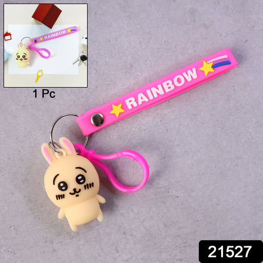 Cute Bunny Character Keychain (1 Pc)